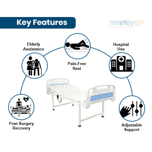 Semi Fowler Hospital Bed Electric with ABS Panels