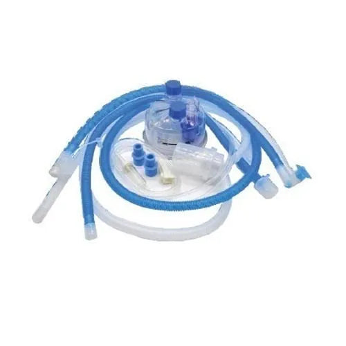 Single Heated Wire Ventilator Circuit With Chamber