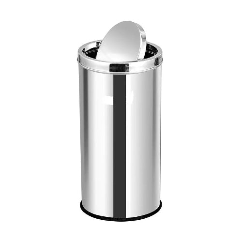 Swing Open-Top Dust Bin SS 12X28 50L