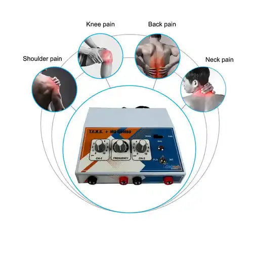 TENS 2 channel with Muscle stimulator 