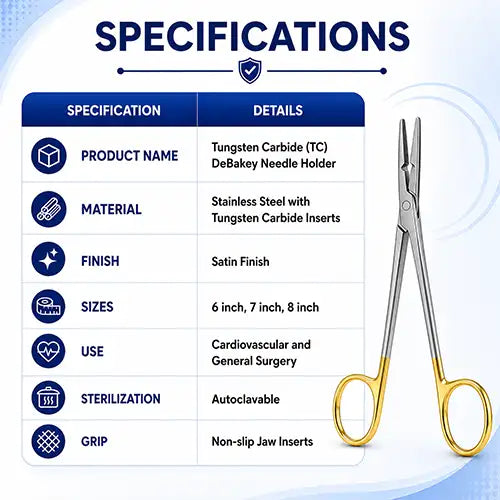 debakey needle holder