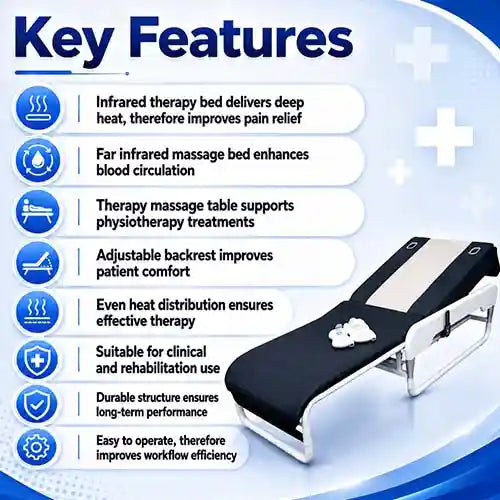 V3 Infrared Therapy Bed Far Infrared Massage Table