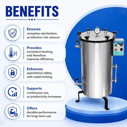 vertical autoclave