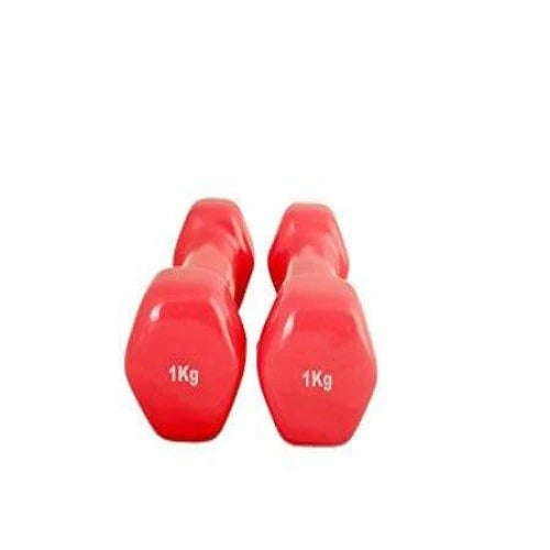 Vinyl Dumbbell 1 Kg (1 Pair)