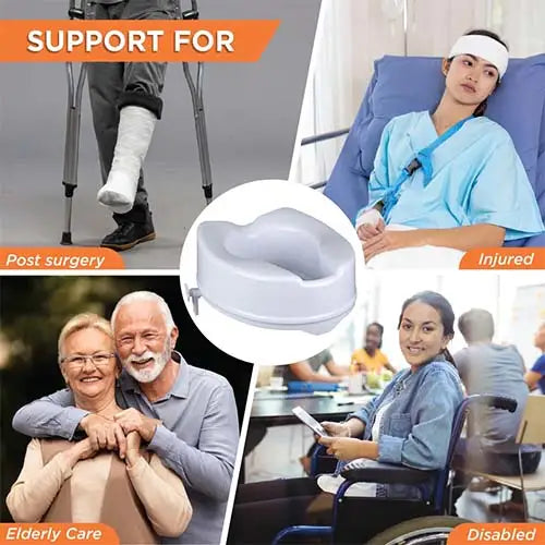 raised toilet seat

