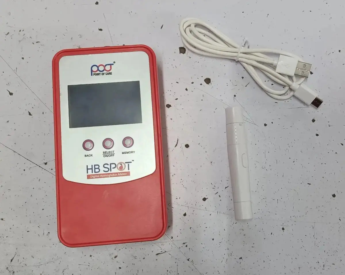 Digital Hemoglobin Meter with Reagent Free Microcuvette Techonology