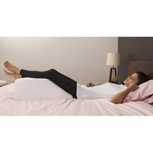 Bed Wedge Pillow Memory Foam for Leg Support for back hip and knee pain relief