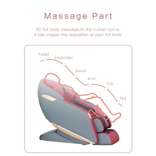 3D Zero Gravity Massage Chair 