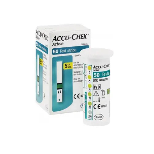 Accu Chek Active 50 Test Strips