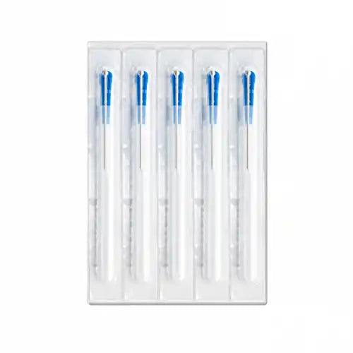 acupuncture needles with guide tube 25 x 75 mm
