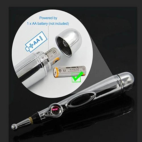 Electric Magnet Acupuncture Pain Relief  Massage Pen