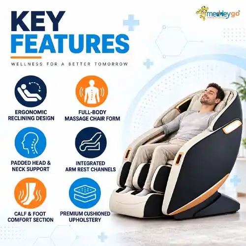 adjustable body massage chair with zero gravity 