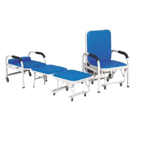 attendant bed cum chair delux
