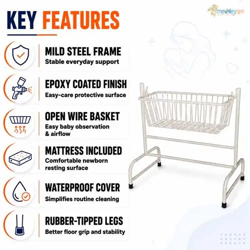 baby cradle key features 