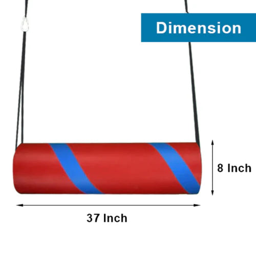 Bolster Swing with Rope and Hooks Delulx Quality