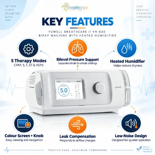 critical care machine key features 