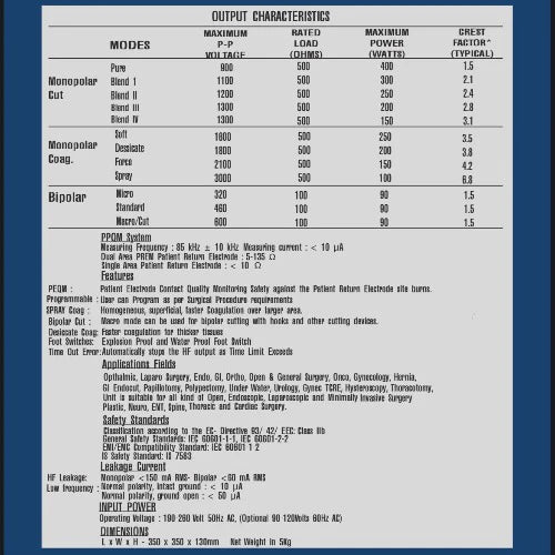 digital cautery machine 