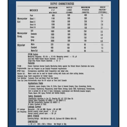digital cautery machine 