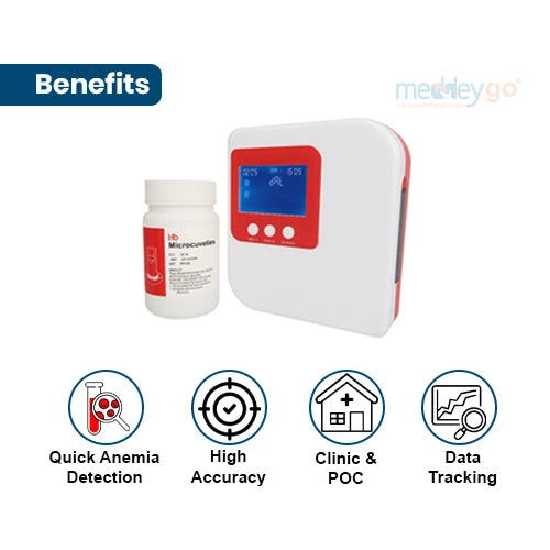 digital hemoglobin meter with reagent  benefits