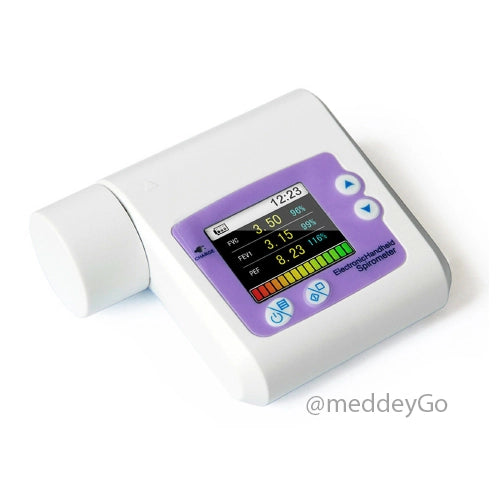 digital spirometer with color lcd display with1 Year Warranty
