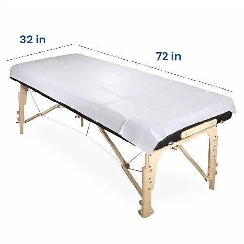 disposable spa bed sheet