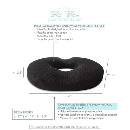 Donut Tailbone Pillow Hemorrhoid Cushion