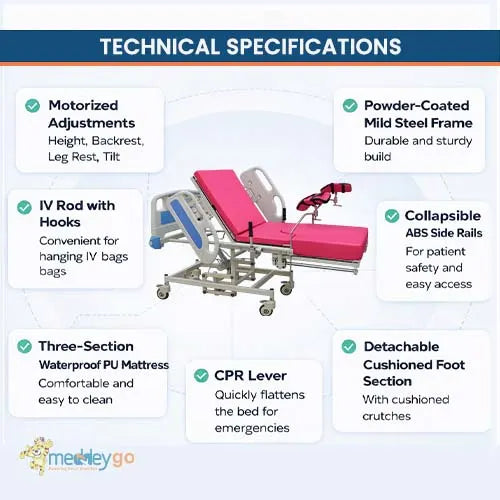 electric delivery table
