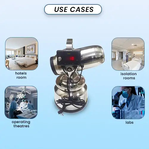 Cold Fog Machine (ULV) with Turn Table | Electric Fogger