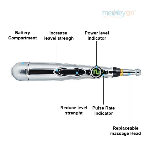 electric magnet acupuncture pain relief massage pen