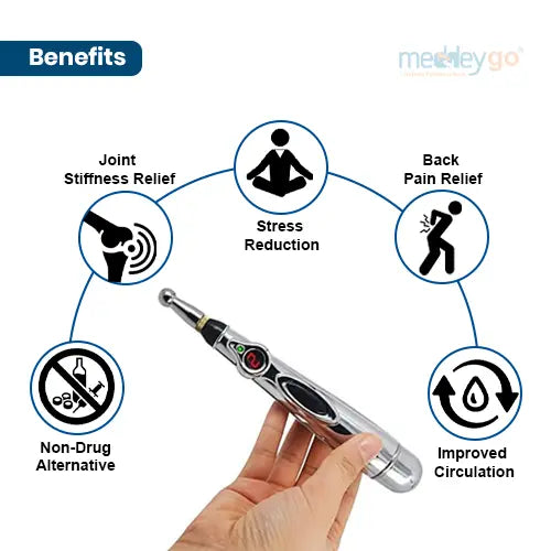 electric magnet acupuncture pain relief massage pen