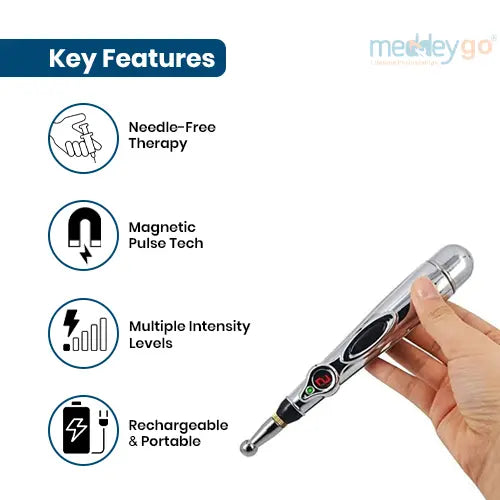 electric magnet acupuncture pain relief massage pen