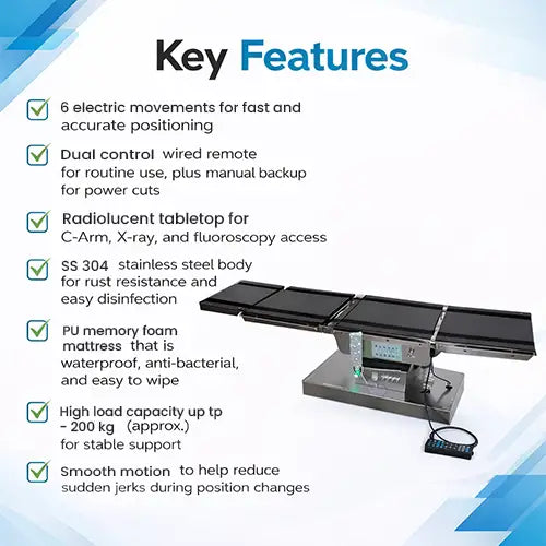 electric ot table