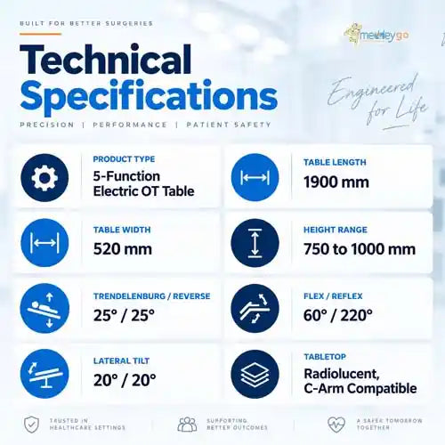 electric ot table
