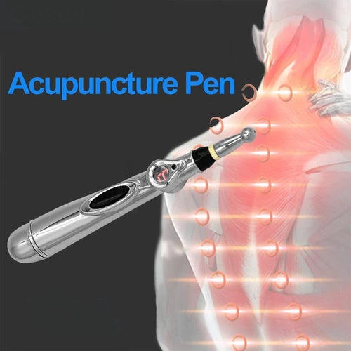 Electric Magnet Acupuncture Pain Relief  Massage Pen