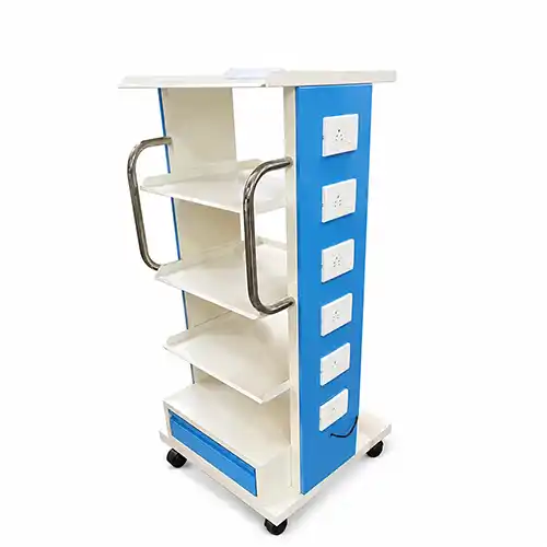 endoscopy monitor trolley