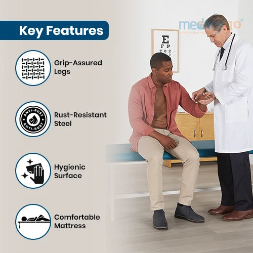 examination couch plain  key features