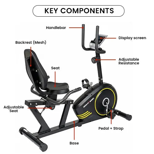 Recumbent Bike Bicycle CoscoFitness CEB 70 R