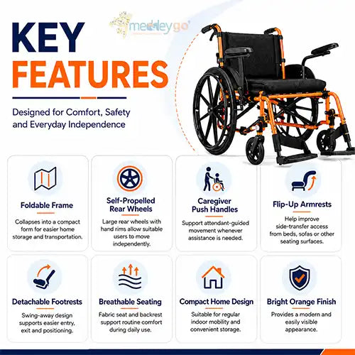 foldable wheelchair
