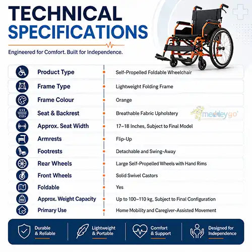 foldable wheelchair