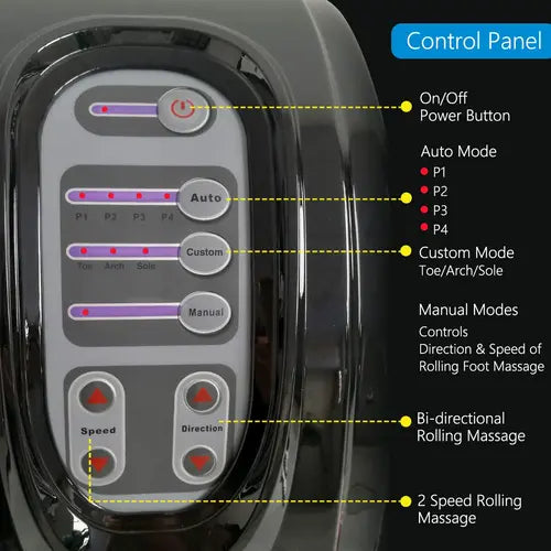 Foot Massager with Kneading Function for Pain Relief  Improving Blood Circulation