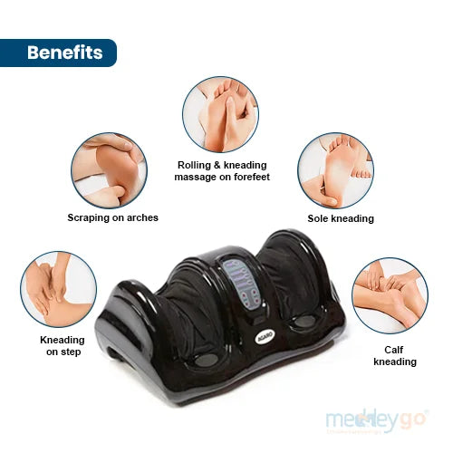 foot massager with kneading function 