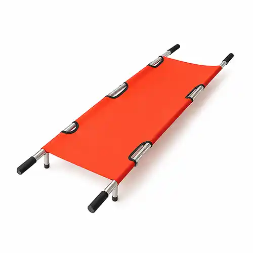 four fold stretcher    