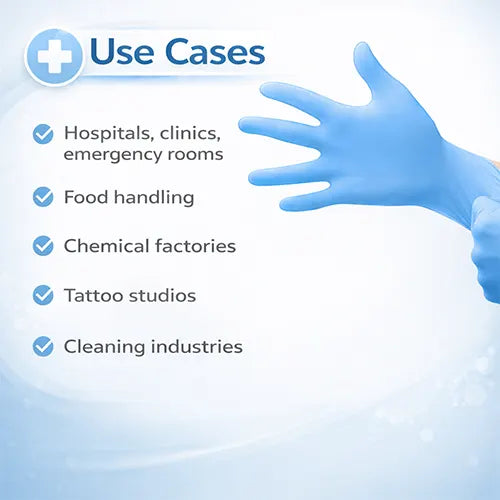 gloves exam nitrile