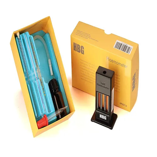 Hemometer Sahli Polystyrene Support With 2 Colored Rods