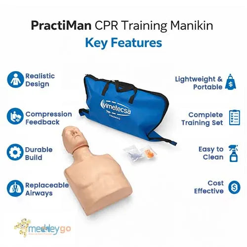 half body cpr training manikin