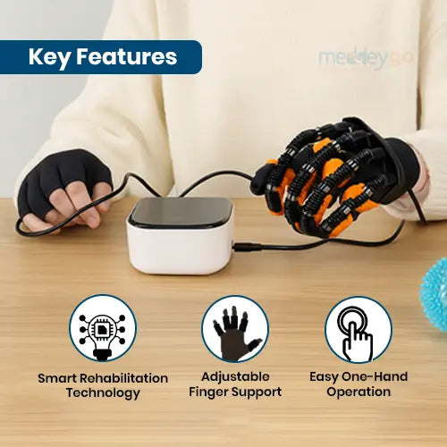 hand robotics rehabilitation gloves key features