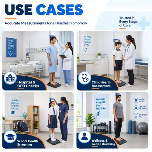 height measuring Scale with digital 