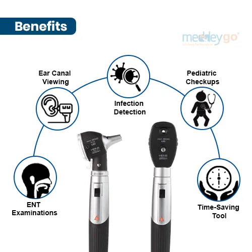 heine otoscope mini 3000 with handle benefits
