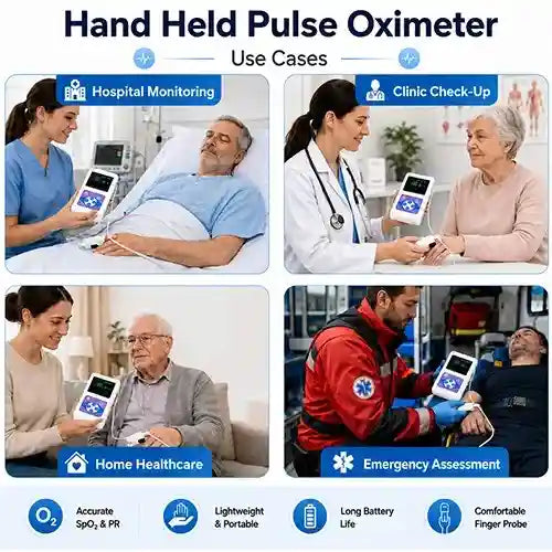 held pulse oximeter