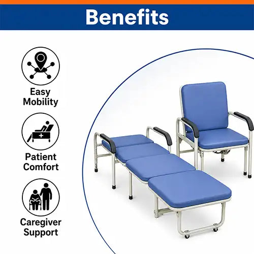 hospital attendant chair 